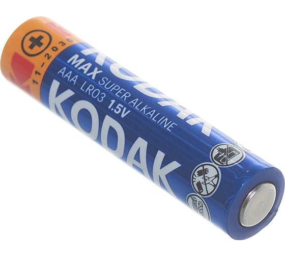Щелочная батарейка Kodak MAX LR0324 plastic box 24 3A PVC Б0014326