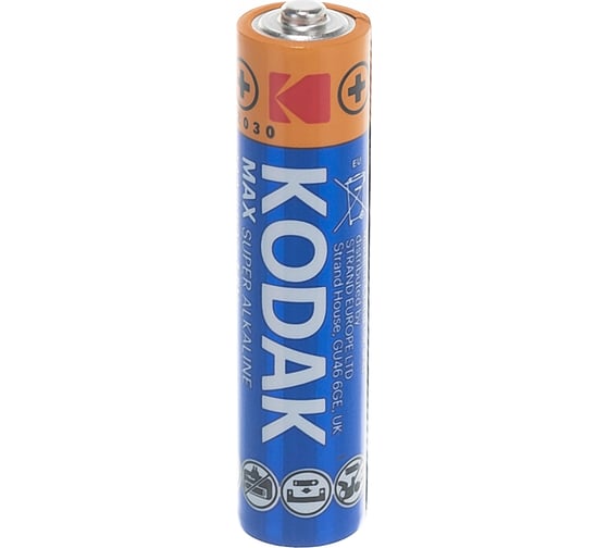 Щелочная батарейка Kodak MAX LR0324 plastic box 24 3A PVC Б0014326