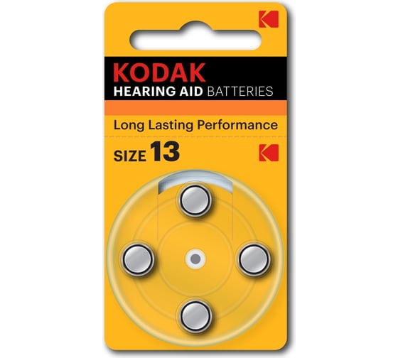 Часовая батарейка Kodak ZA134BL KZA134 Б0044791 1