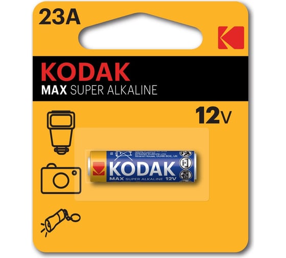 Щелочная батарейка KODAK 23A-1BL MAX SUPER Alkaline K23A-1 Б0017778