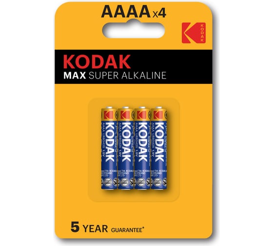 Щелочная батарейка Kodak MAX LR614BL K4A4 Б0046504 1