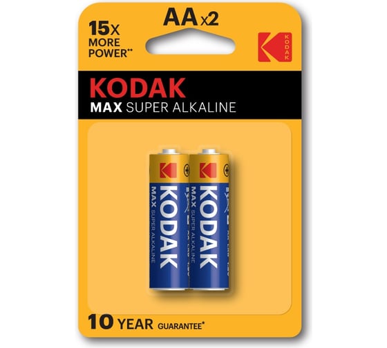 Щелочная батарейка Kodak МАХ LR62BL KAA2 Б0005131 1