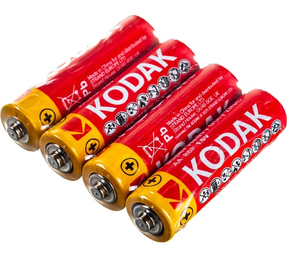 Батарейки KODAK R64S SUPER HEAVY DUTY Zinc KAAHZ 4S, Б0005141