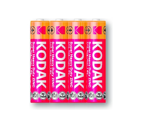 Солевая батарейка Kodak R034S EXTRA HEAVY DUTY K3AHZ4S Б0005139