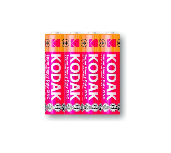 Солевая батарейка Kodak R034S EXTRA HEAVY DUTY K3AHZ4S Б0005139
