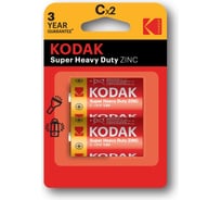 Солевая батарейка Kodak R142BL EXTRA HEAVY DUTY KCHZ2 Б0005136