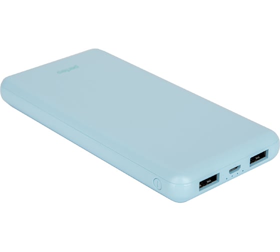 Внешний аккумулятор Perfeo Powerbank COLOR VIBE 10000 mah Blue 30017157