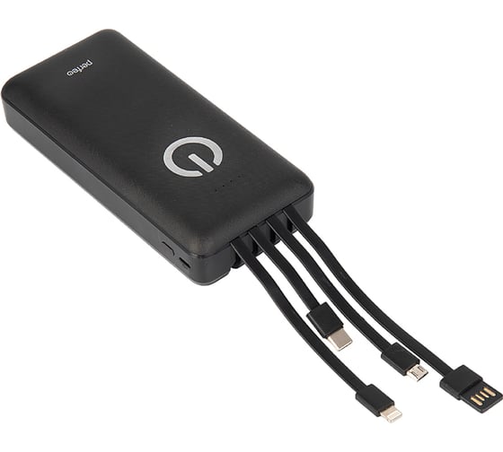 Внешний аккумулятор Perfeo Powerbank ABSOLUTE 20000mah черный 30017154