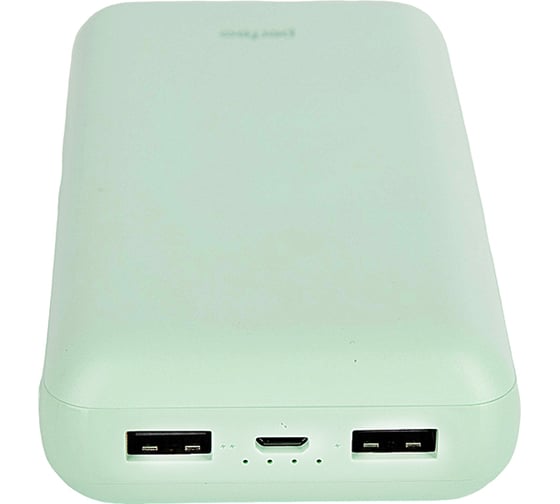 Внешний аккумулятор Perfeo Powerbank COLOR VIBE 20000 mah Mint 30017158