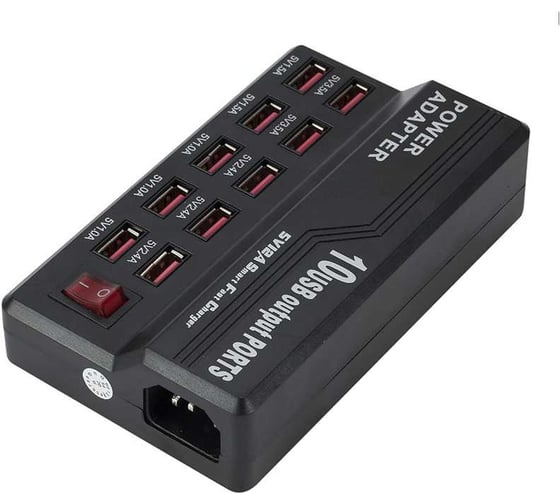 Зарядное устройство PALMEXX на 10USB портов, 5V-12A PX/PA-10USB-12A