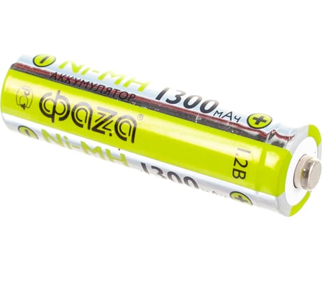 Аккумулятор ФАZА размера AA/HR6 1.2В 1300мАч Ni-MH BL-2 5002944