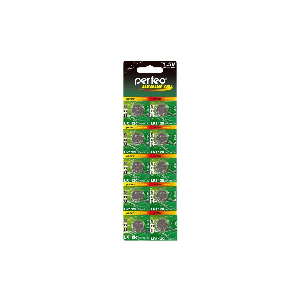 Алкалиновая батарейка PERFEO LR1120 10 шт блистер 391A AG8 30 009 112 ...