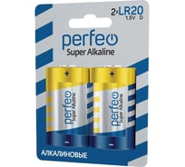 Алкалиновая батарейка PERFEO LR14 2 шт в пленке 30 005 160