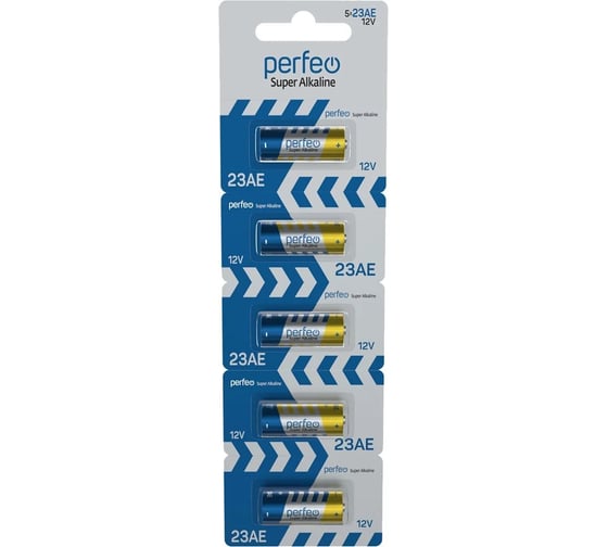 Батарейка PERFEO 23AE 5 шт блистер 30 006 799