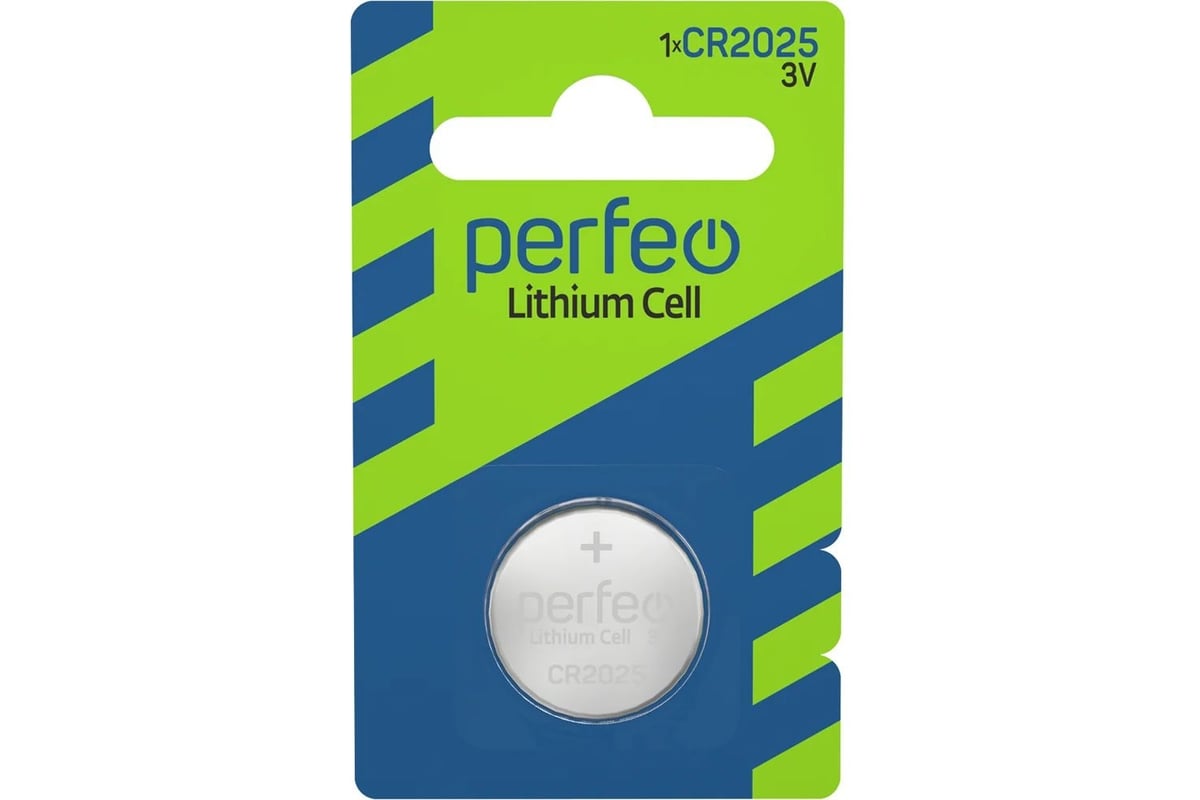 Батарейка PERFEO Литий CR2025 1 шт блистер 30 006 804 - выгодная цена ...