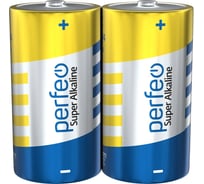 Алкалиновая батарейка PERFEO LR14 2 шт в пленке 30 010 616