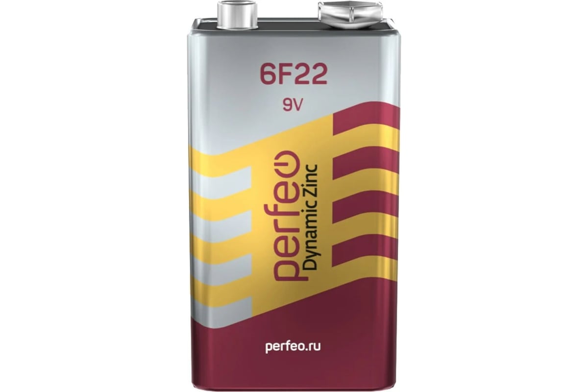 Батарейка PERFEO 6F22 1 шт в пленке 30 005 312 - выгодная цена, отзывы ...