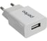 Сетевое зарядное устройство PERFEO с разъемом USB 2.1А белый CUBE 1 PF_A4128 30 011 210 2