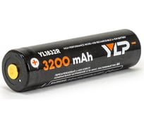 Аккумулятор ЯРКИЙ ЛУЧ ylp yl1832r 18650 li-ion 3.7В 3200mah с защитой и встроенным зу micro-usb, в силикон.кейсе 4606400667339