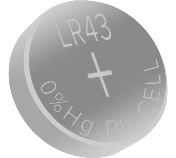 Батарейка ФАZА Элемент питания алкалиновый "таблетка" LR43/LR1142/AG12/G12 1.5В BL-10 (уп.10шт) 5002791