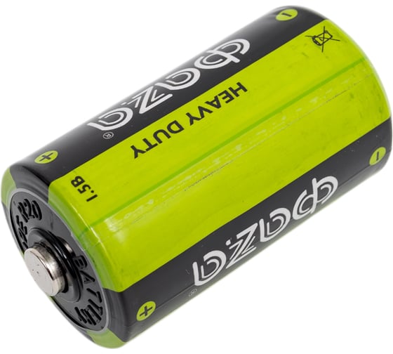 Элемент питания ФАZА солевой D/R20 1.5В Heavy Duty Shrink-2 (уп.2шт) 5002357