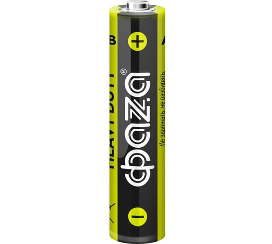 Элемент питания ФАZА солевой AAA/R03 1.5В Heavy Duty Shrink-4 (уп.4шт) 5002326