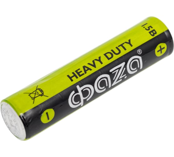 Элемент питания ФАZА солевой AAA/R03 1.5В Heavy Duty Shrink-4 (уп.4шт) 5002326
