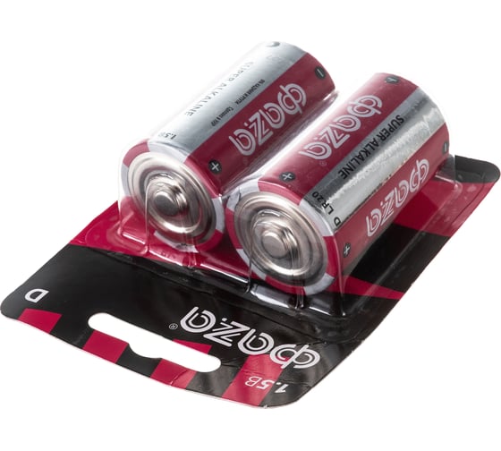 Алкалиновые элементы питания ФАZА LR20 Super Alkaline BL-2 2858535