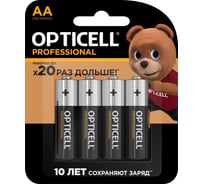 Батарейки OPTICELL PROFESSIONAL AA 4шт 5052001