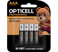 Батарейки OPTICELL PROFESSIONAL AAA 4шт 5052002