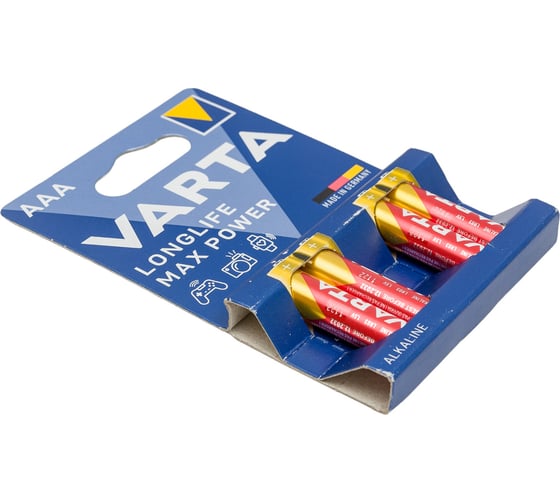 Батарейка Varta LONGLIFE MAX P. AАA 04703101404 4008496104734