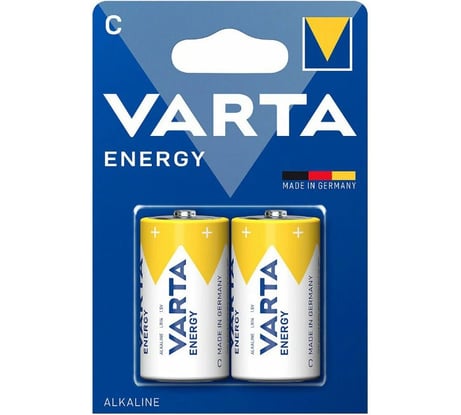 Батарейки Varta ENERGY C 4114229412 4008496626571 04114229412 RPL00848