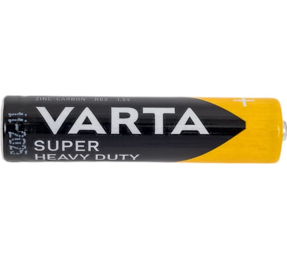 Батарейка Varta SUPER HEAVY DUTY 2003 R03 BL4 4008496676187