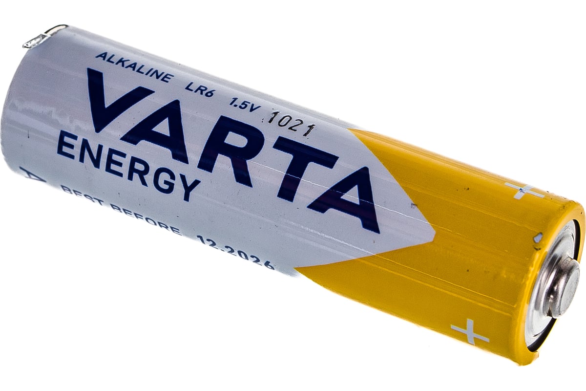 Батарейки Varta ENERGY AA 4008496674398 04106229491 - выгодная цена,  отзывы, характеристики, фото - купить в Москве и РФ