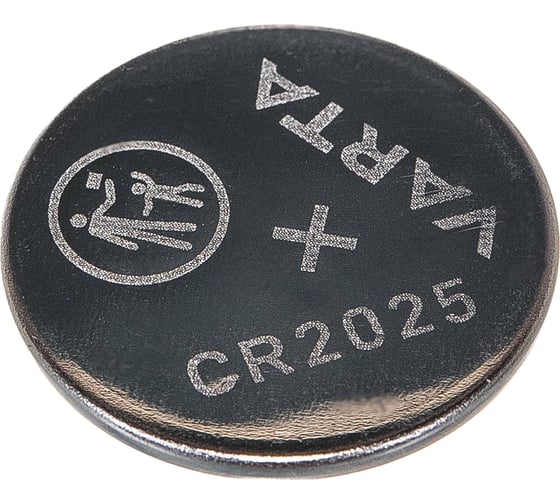 Элемент питания Varta ELECTRONICS CR 2025 06025101401 4008496276875