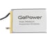 Аккумулятор GoPower Li-Pol LP464461UN 3.7V 1300mAh без защиты 00-00024524 1