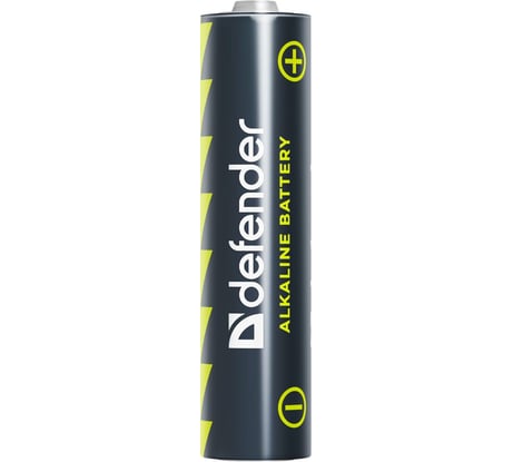 Алкалиновая батарейка Defender LR03-2B AAA, в блистере 2 шт 56003