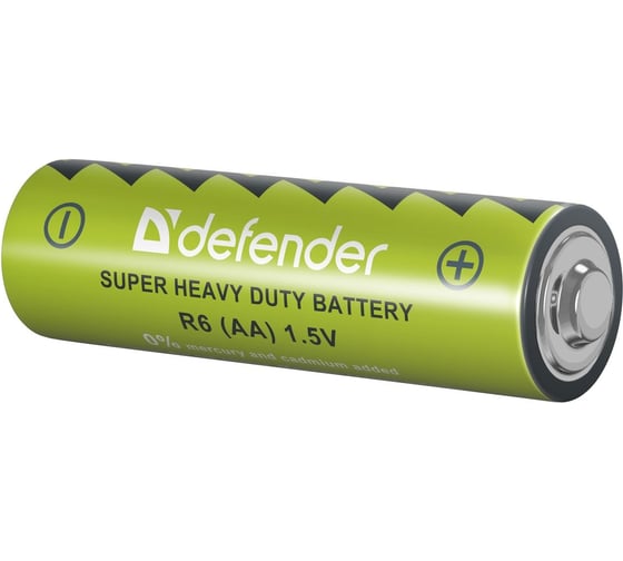 Солевая батарейка Defender R6-4F AA, в пленке 4 шт 56111