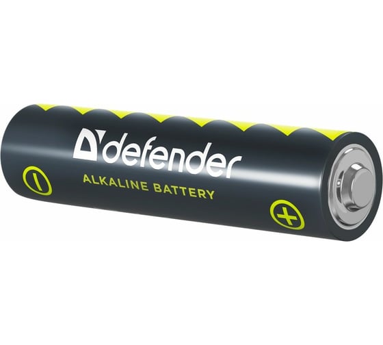 Алкалиновая батарейка Defender LR03-4F AAA, в пленке 4 шт 56001