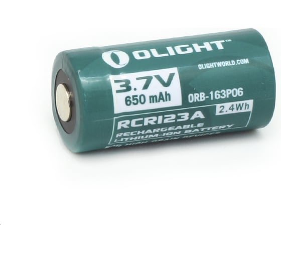 Аккумулятор Olight 16340 3,7 В 650 mAh +USB порт зарядки MV-927314 1
