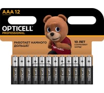 Батарейки Opticell PROFESSIONAL AAA 12шт 5052006