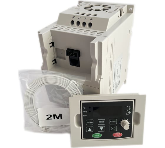 Частотный преобразователь VEMPER 0,75 кВт VR100-0075S2B (220В) 13917