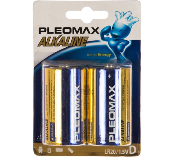 Элемент питания Pleomax LR202BL C0019254 1