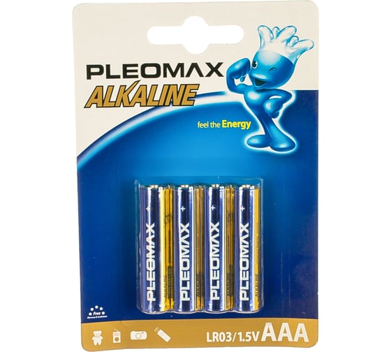 Элемент питания Pleomax LR034BL C0019241 1
