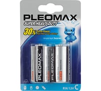 Элемент питания Pleomax R14-2BL C0019247