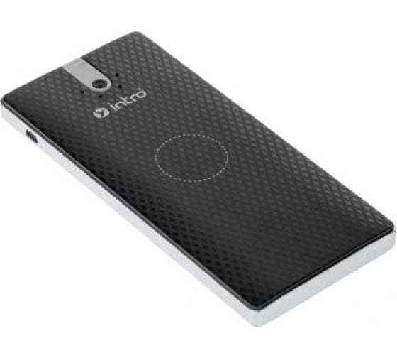 USB Wireless charger Power bank Intro black, 8000 mAh, зарядки25, WPB8000, Б0033145