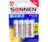 Батарейки SONNEN Alkaline, АА алкалиновые, 4 шт., в блистере, 451085 1