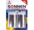 Батарейки SONNEN Alkaline, D алкалиновые, 2 шт., в блистере, 451091 1