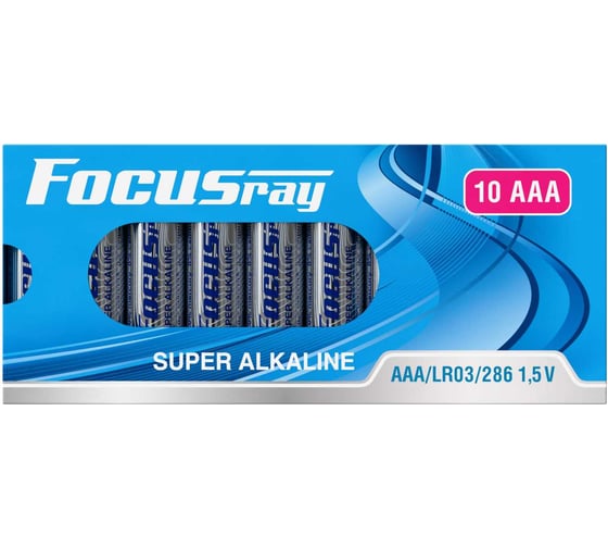 Батарейка Focusray SUPER ALKALINE LR03/BOX10 628311