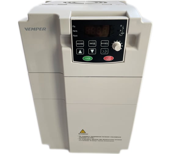 Частотный преобразователь VEMPER 5,5/7,5кВт VR100-055/075T4B (380В) 13924